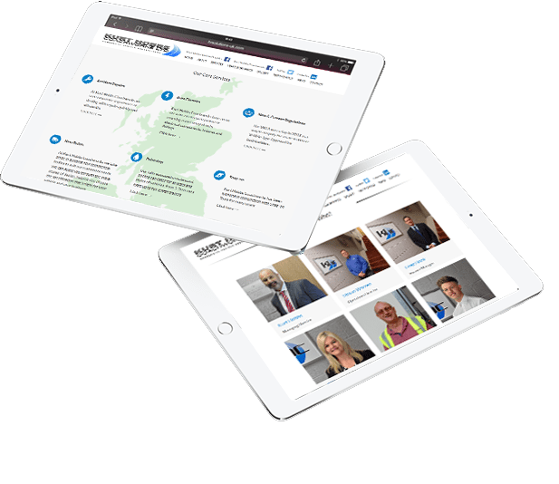 The Kurt Hobbs site as viewed on tablets